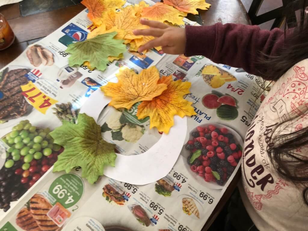 Easy Fall Wreath Craft for Toddlers | The Vegas Mom