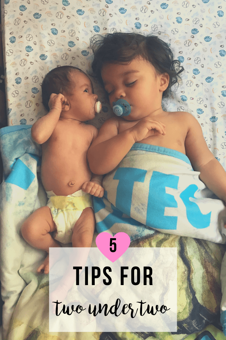 5 Tips for Two Under Two | www.thevegasmom.com