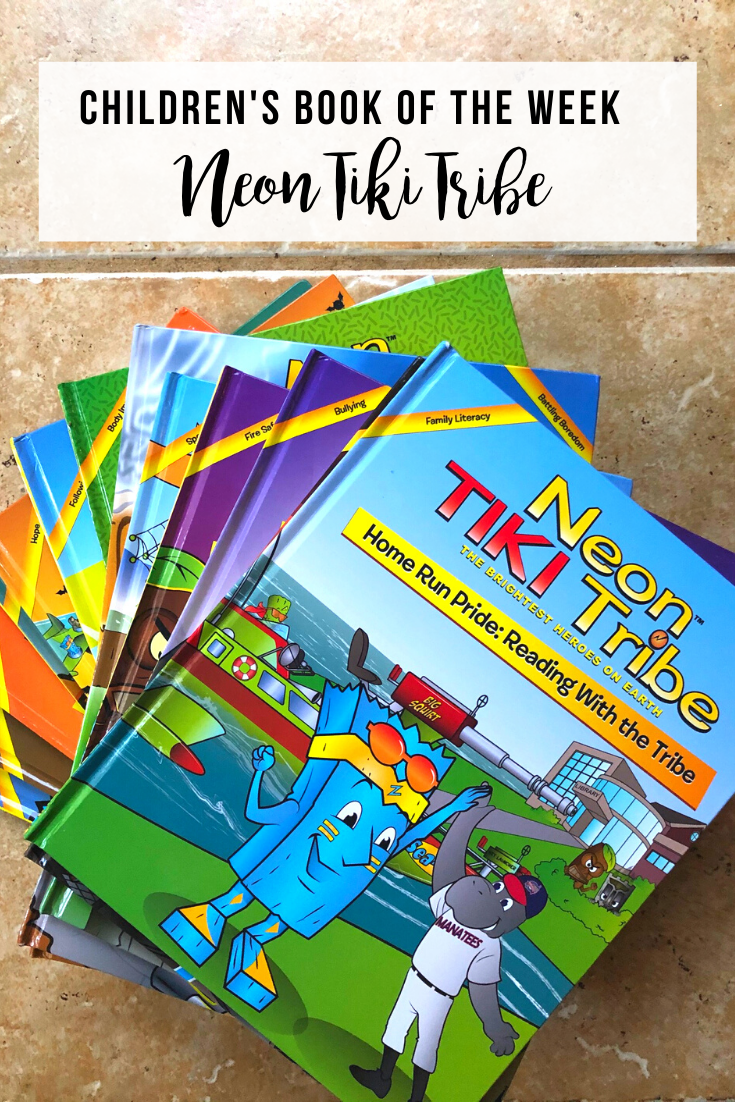 Children's Book of the Week: Neon Tiki Tribe | wwww.thevegasmom.com