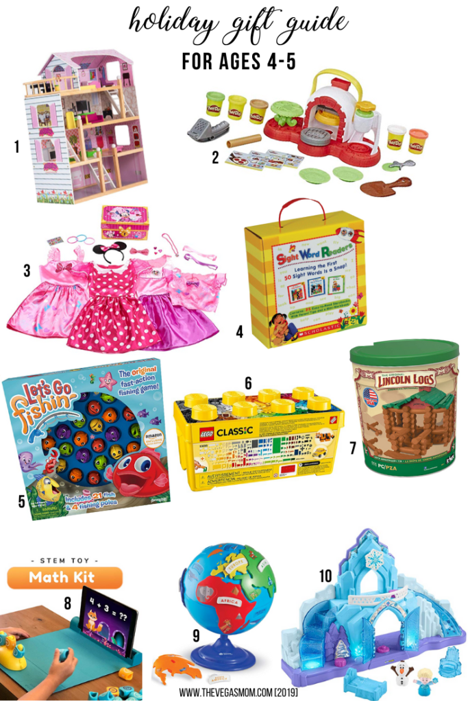 2019 Holiday Gift Guide for 4-5 Year Olds | www.thevegasmom.com