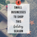 4 Small Businesses to Shop this Holiday Season | www.thevegasmom.com
