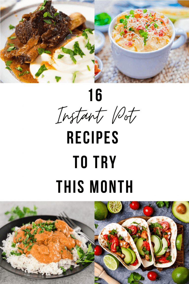16 Instant Pot Recipes to Try This Month
