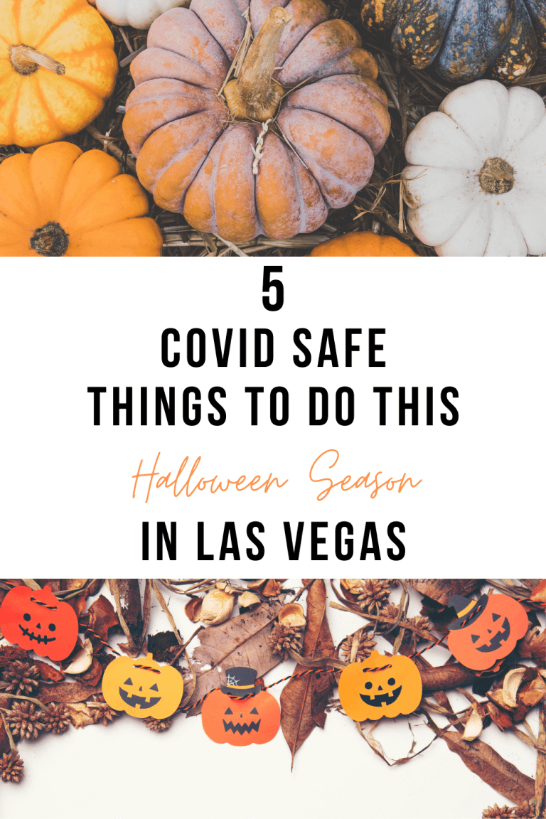 5 COVID Safe Things to do this Halloween Season in Las Vegas | www.thevegasmom.com