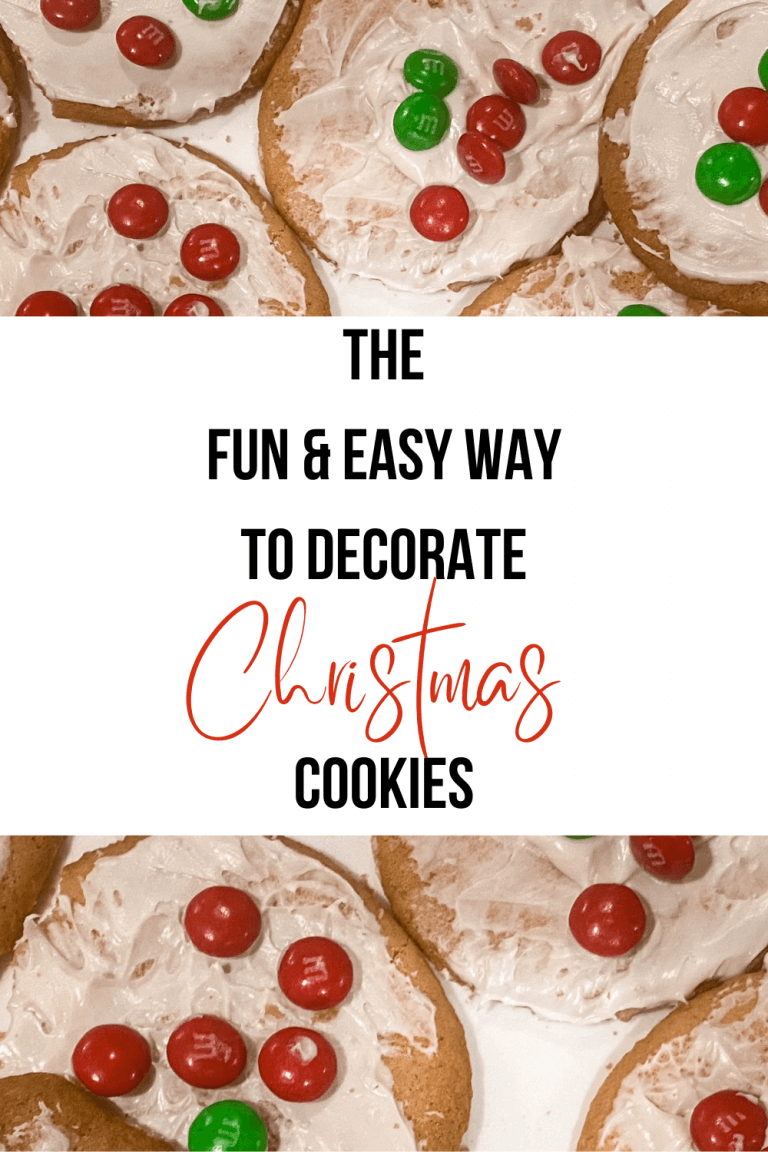 The Easiest Way to Decorate Christmas Cookies with Kids