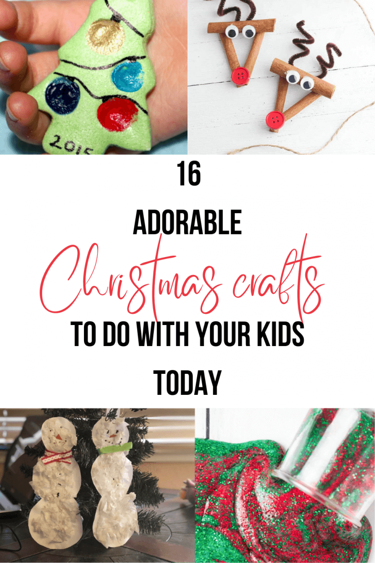 16 Adorable Christmas Crafts to Do with Your Family | The Vegas Mom
